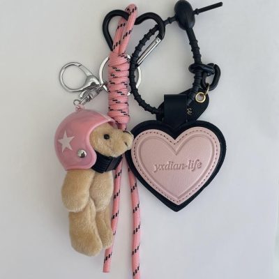 Bijou de Sac OURS CASQUE MOTO