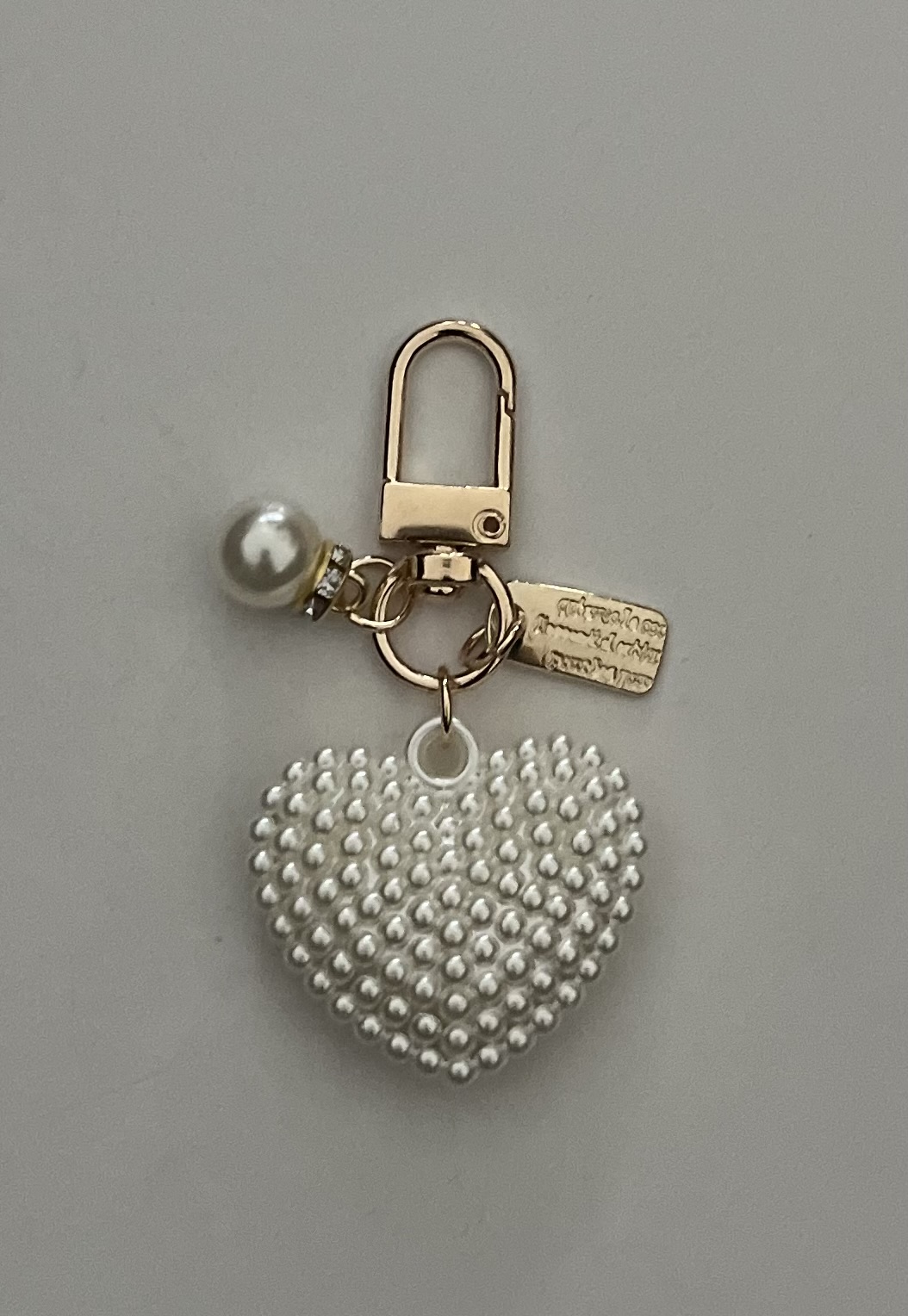 Bijou de Sac CŒUR Perles