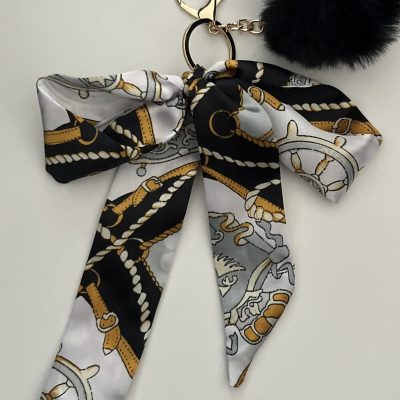 Bijou de Sac NŒUD & Pompon