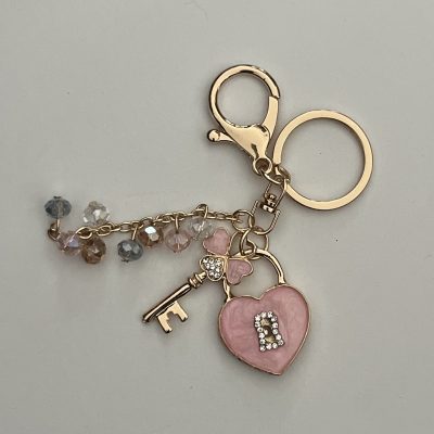 Bijou de Sac BRELOQUE Cœur & Clé