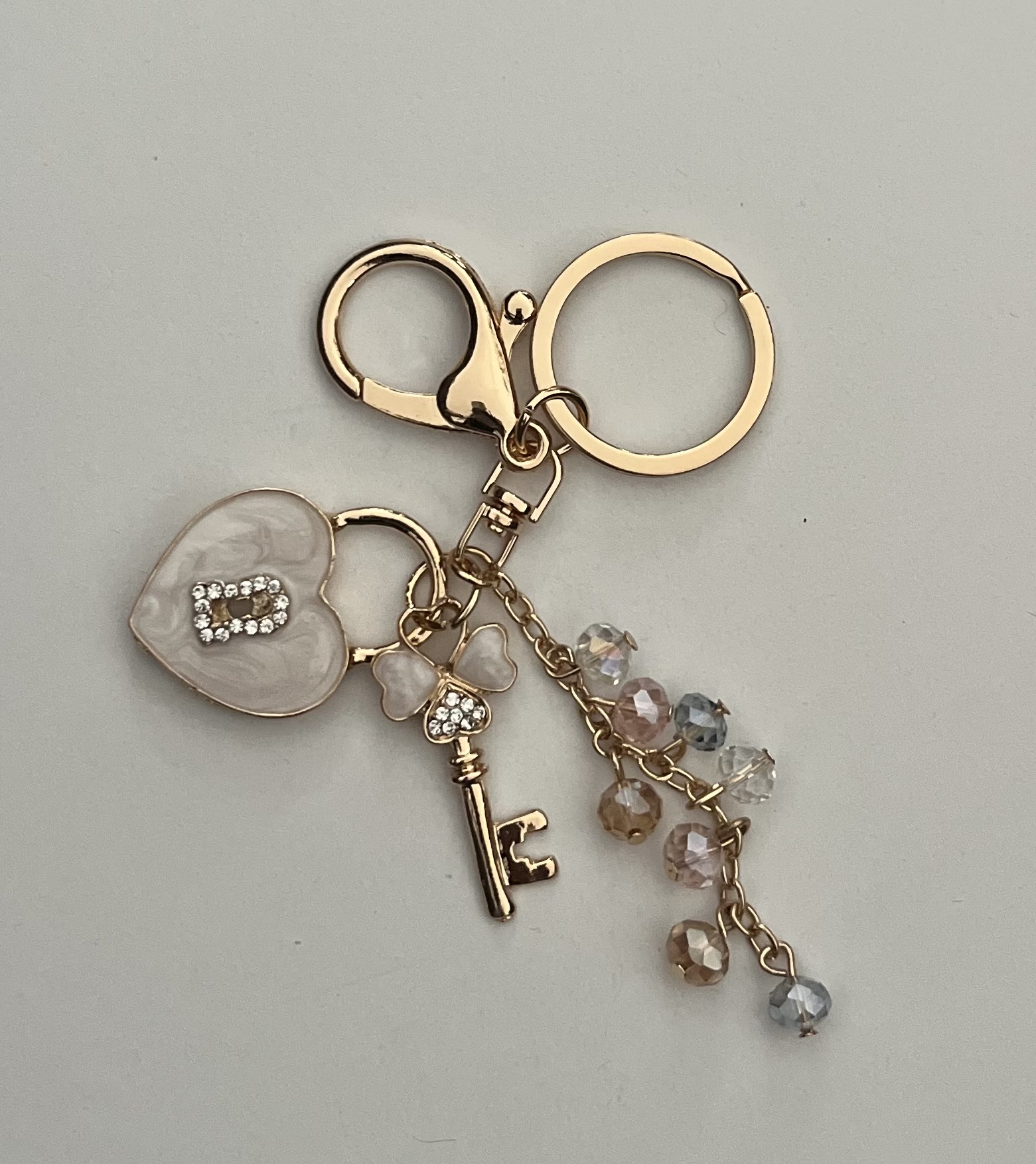 Bijou de Sac BRELOQUE Cœur & Clé – Image 2