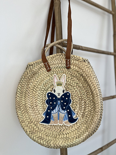 Panier rond BUNNY CHIC
