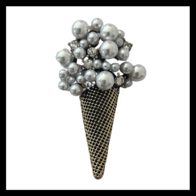 Broche CORNET GLACE