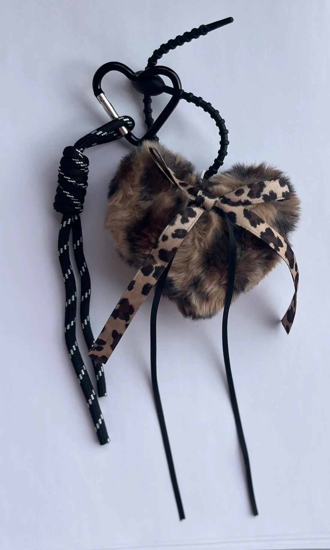 Bijou de Sac COEUR Léopard