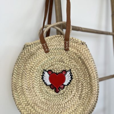 Panier rond LOVE WINGS