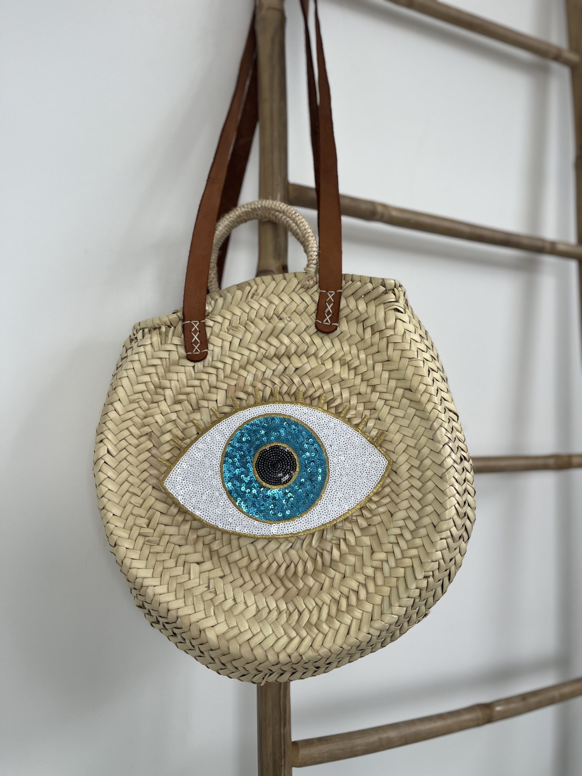 Panier rond OEIL GREC – Image 4