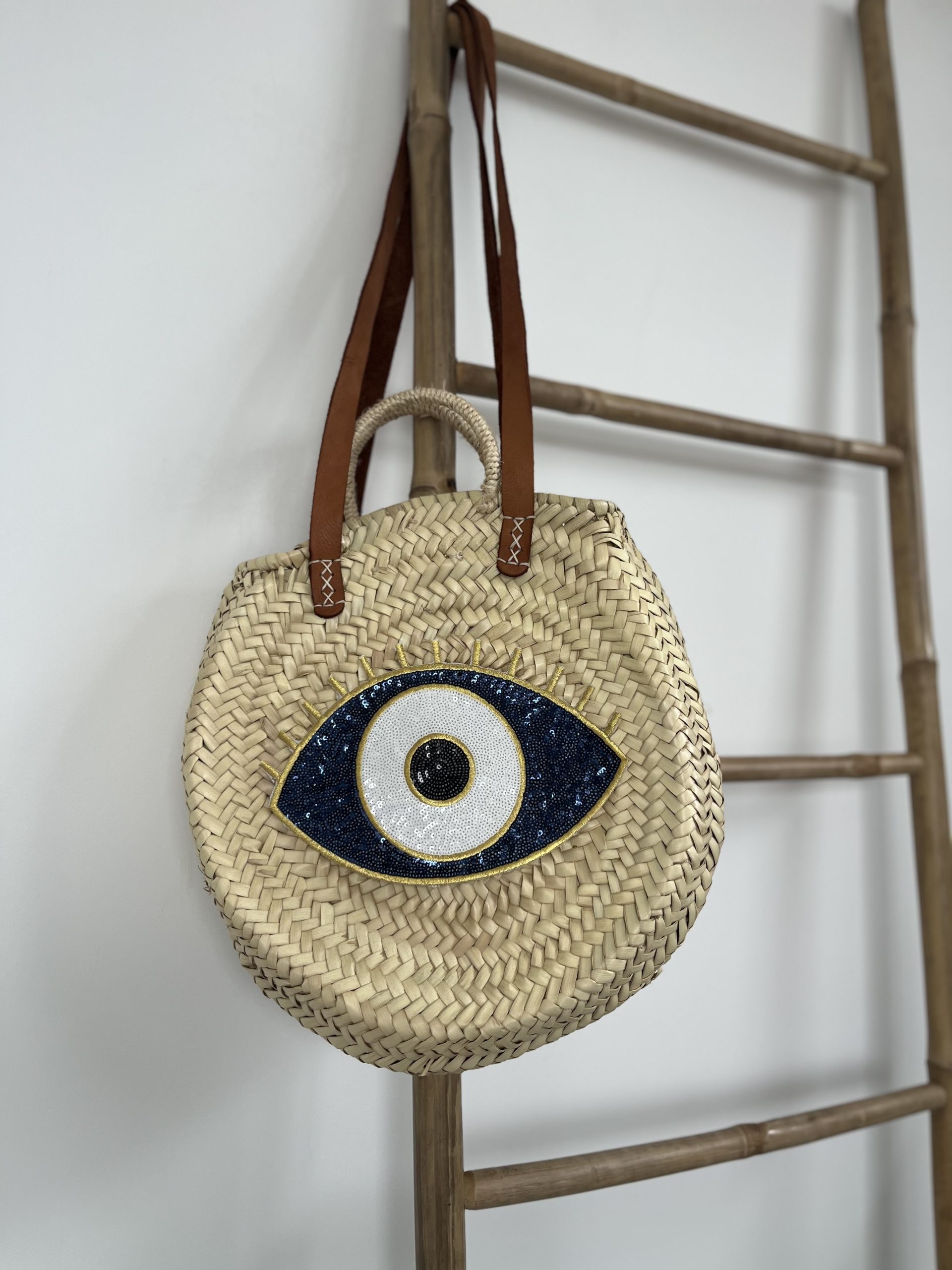 Panier rond OEIL GREC – Image 2