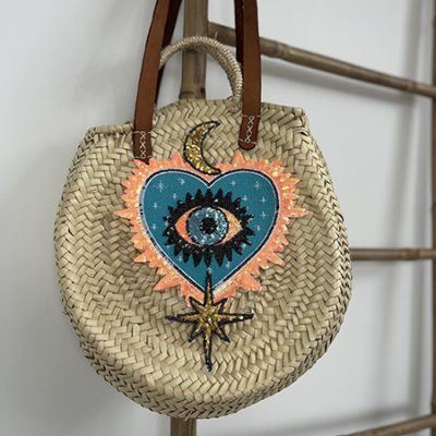 Panier rond LUCKY LOVE