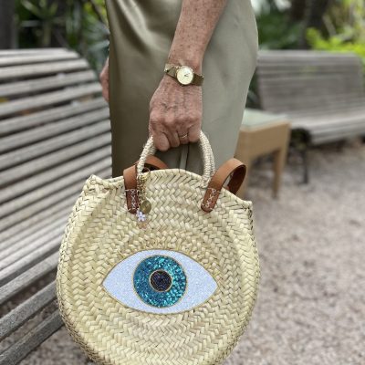 Panier rond OEIL GREC