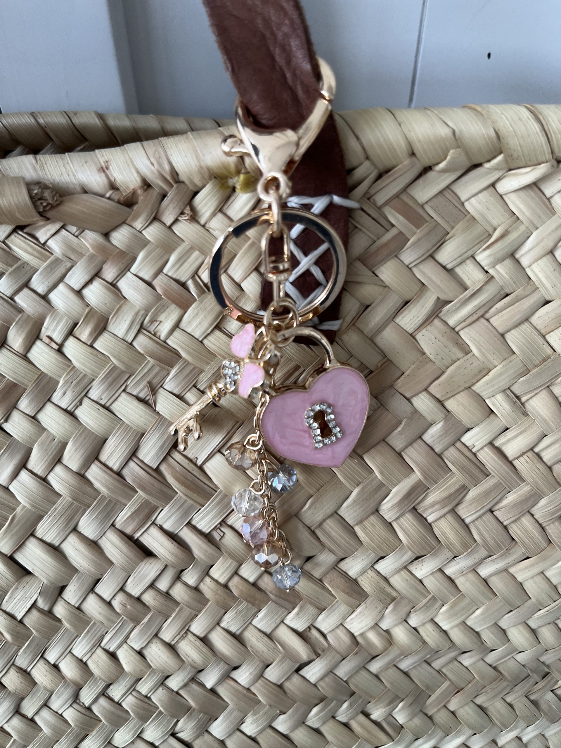 Bijou de Sac BRELOQUE Cœur & Clé – Image 3