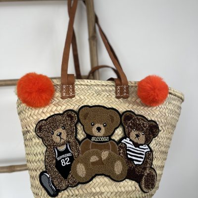 Cabas TEDDY BEAR TRIO