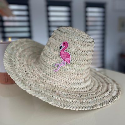 Chapeau FLAMANT ROSE