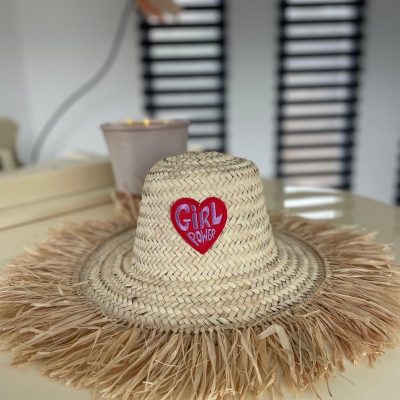 Chapeau à franges GIRL POWER