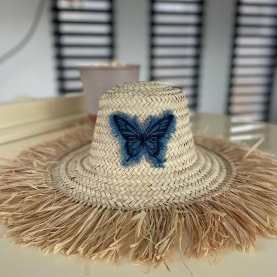 Chapeau à franges PAPILLON JEANS