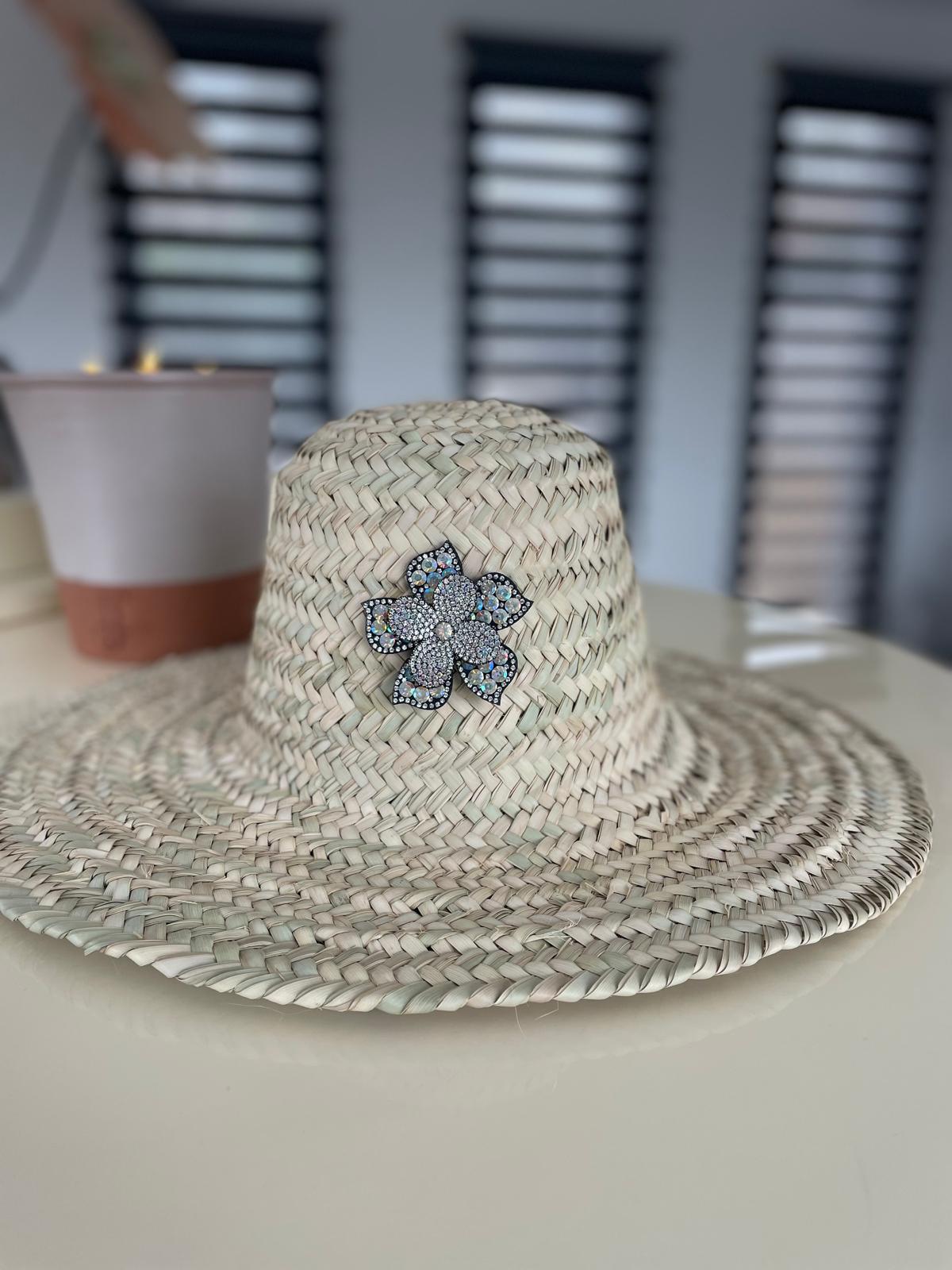 Chapeau FLEUR STRASS