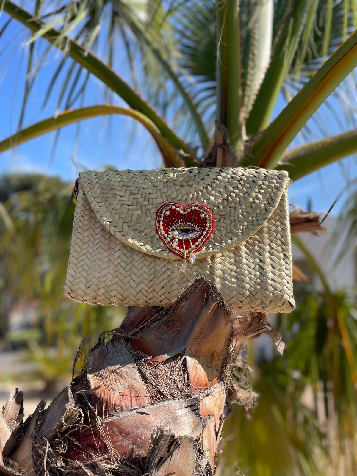Pochette soirée L'OEIL DU COEUR