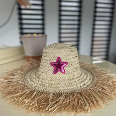 Chapeau à franges ETOILE SEQUIN