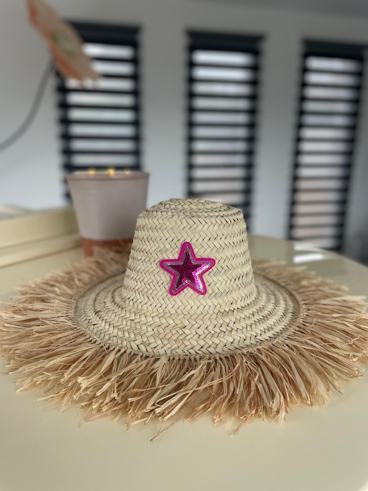 Chapeau à franges ETOILE SEQUIN
