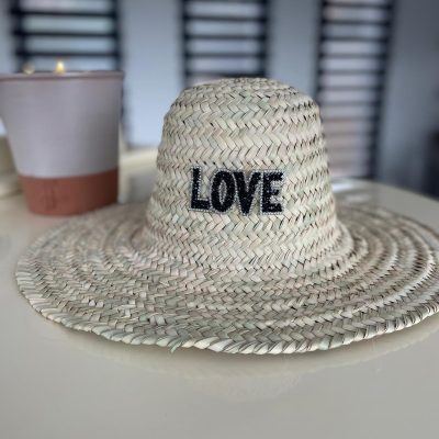 Chapeau LOVE STRASS