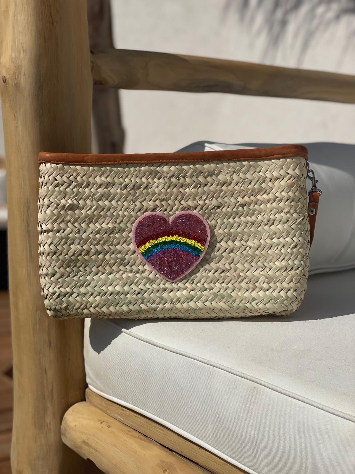 Pochette COEUR ARC EN CIEL – Image 2