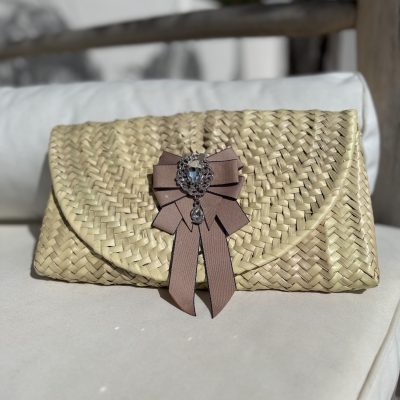 Pochette Soirée BEIGE ELEGANCE