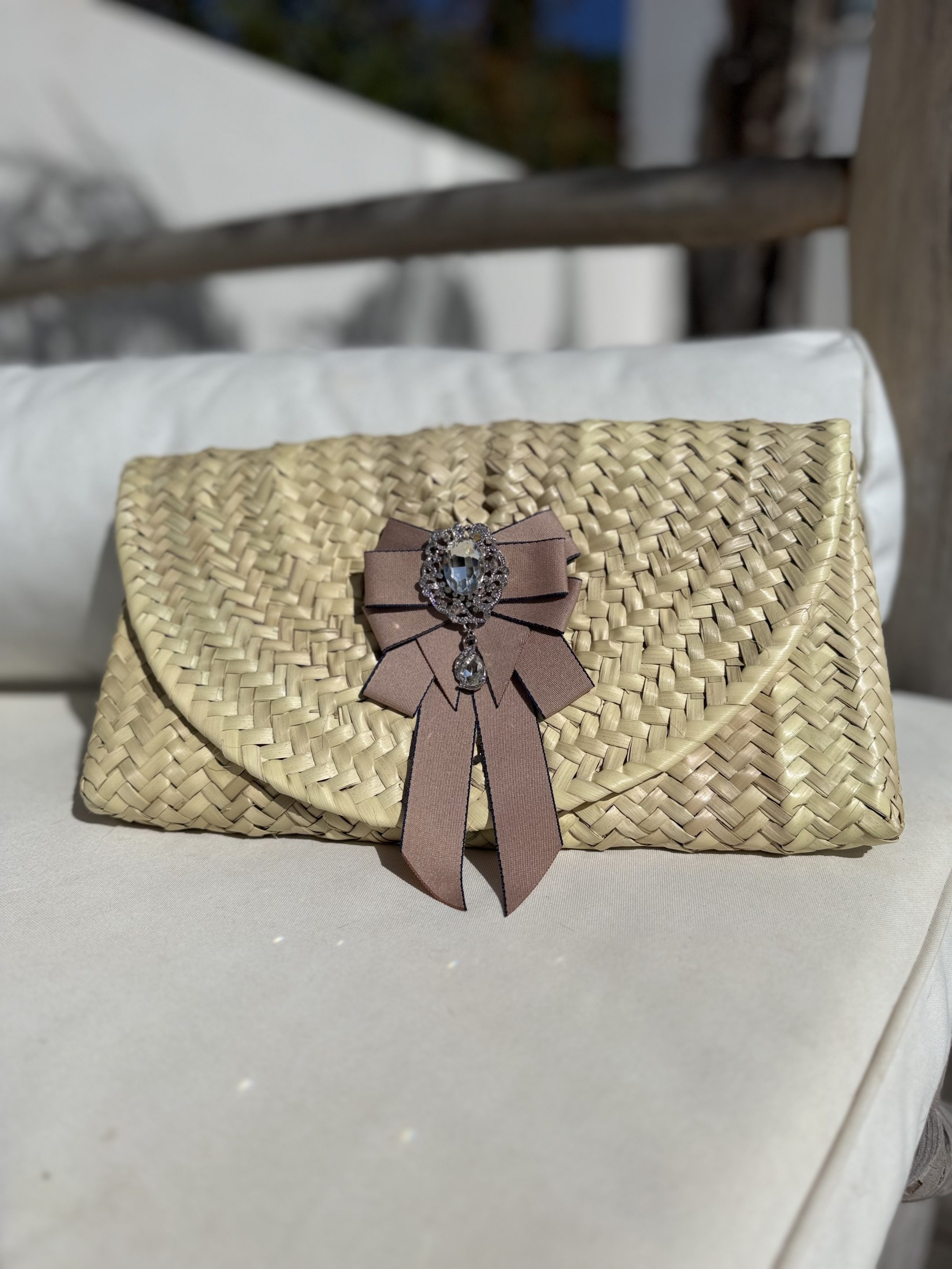 Pochette Soirée BEIGE ELEGANCE