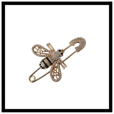 Broche EPINGLE Strass