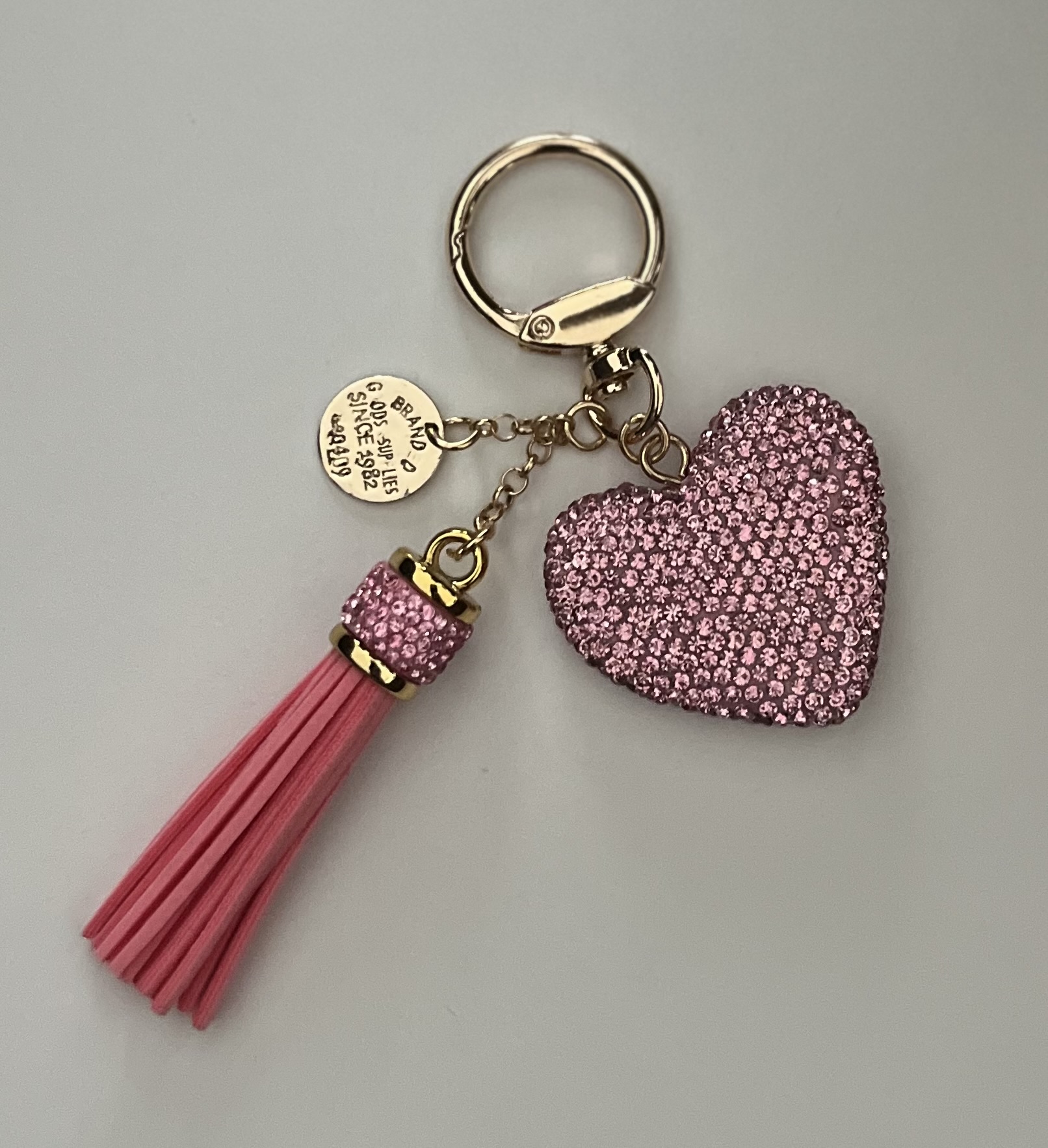 Bijou de Sac CŒUR Strass & Pompon – Image 2