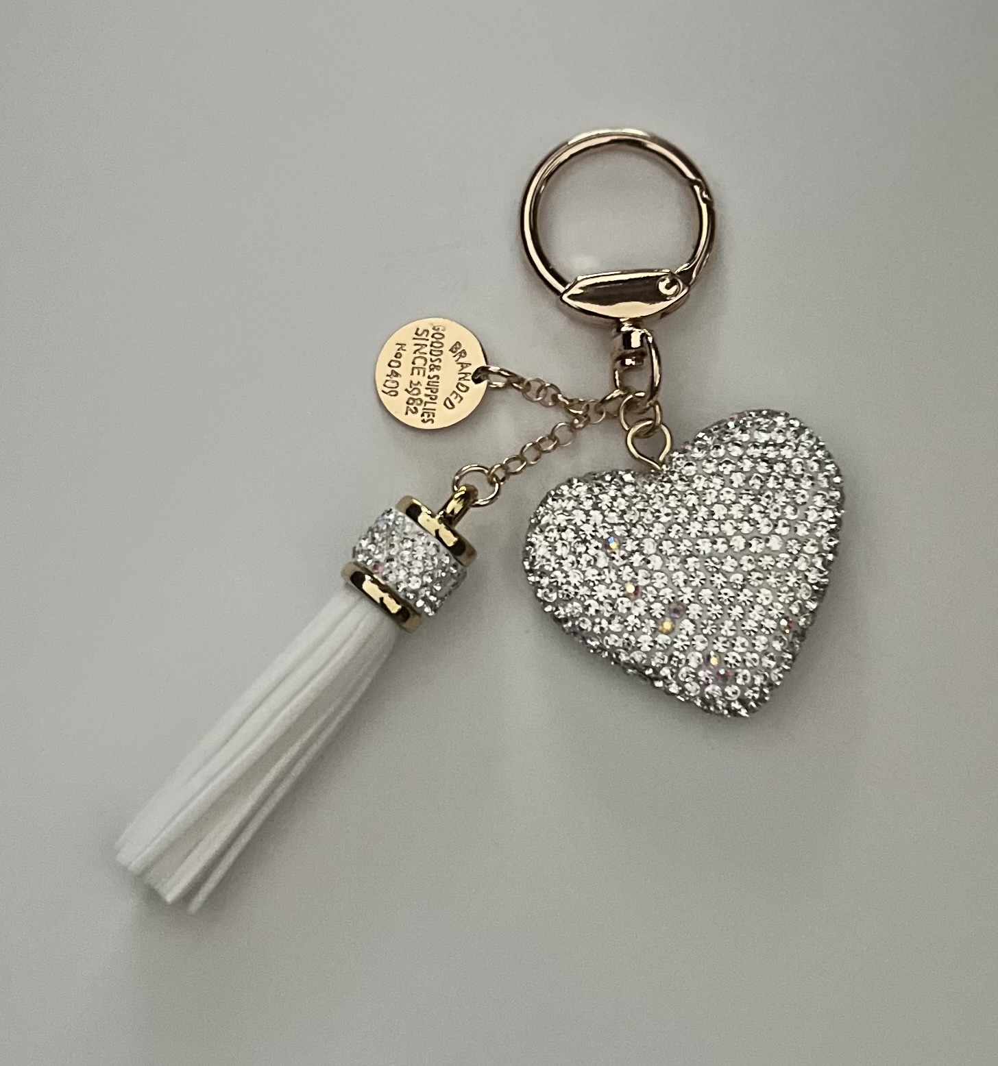 Bijou de Sac CŒUR Strass & Pompon – Image 3