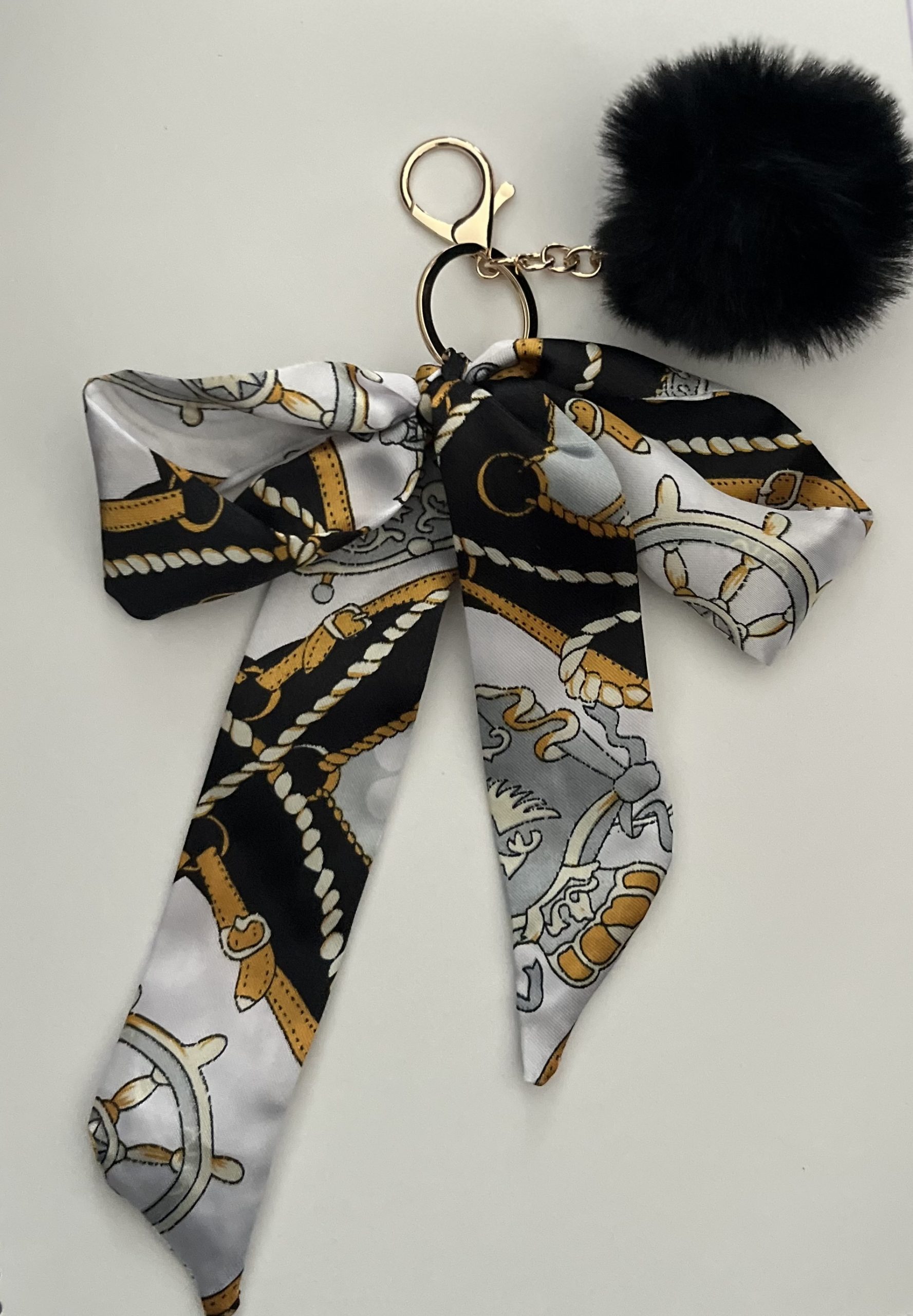 Bijou de Sac NŒUD & Pompon