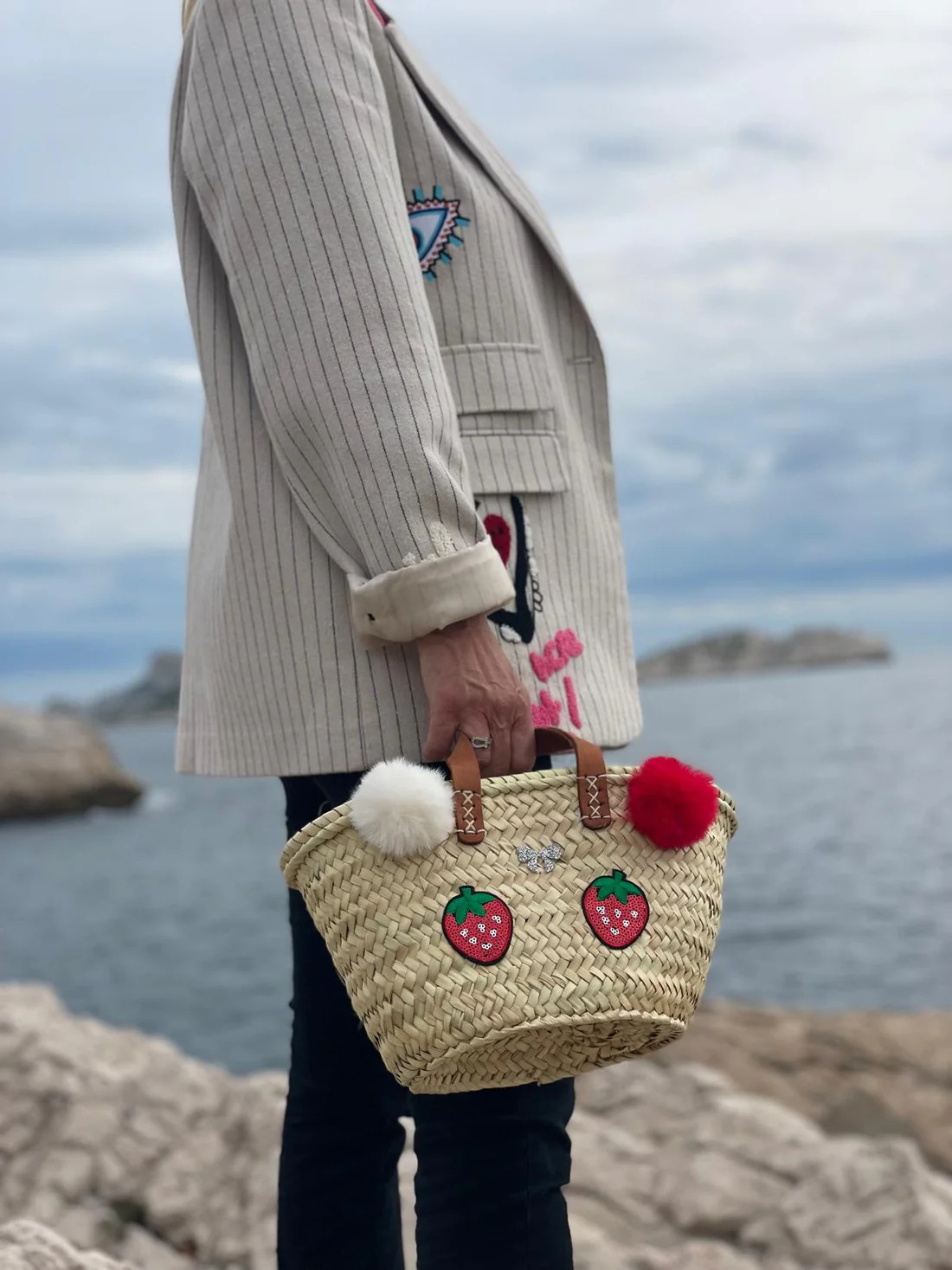 Petit cabas FRAISE – Image 2