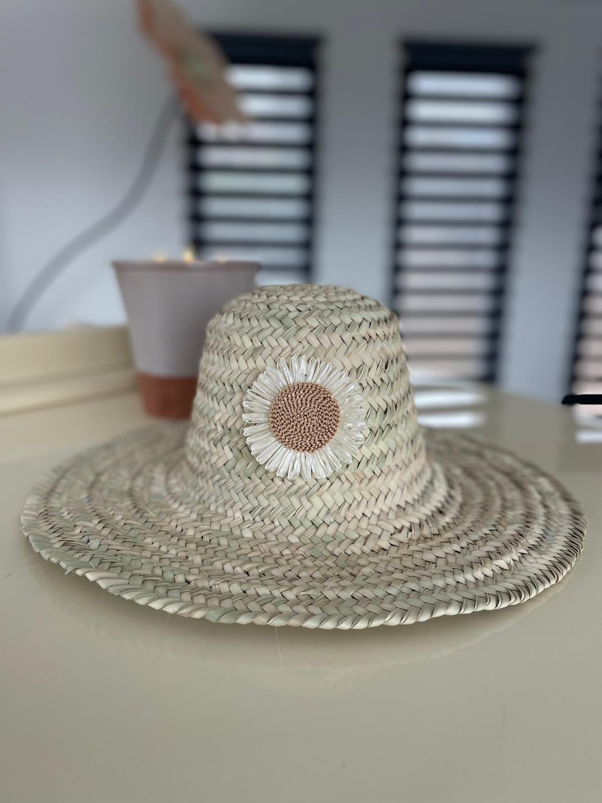 Chapeau TOURNESOL PAILLE
