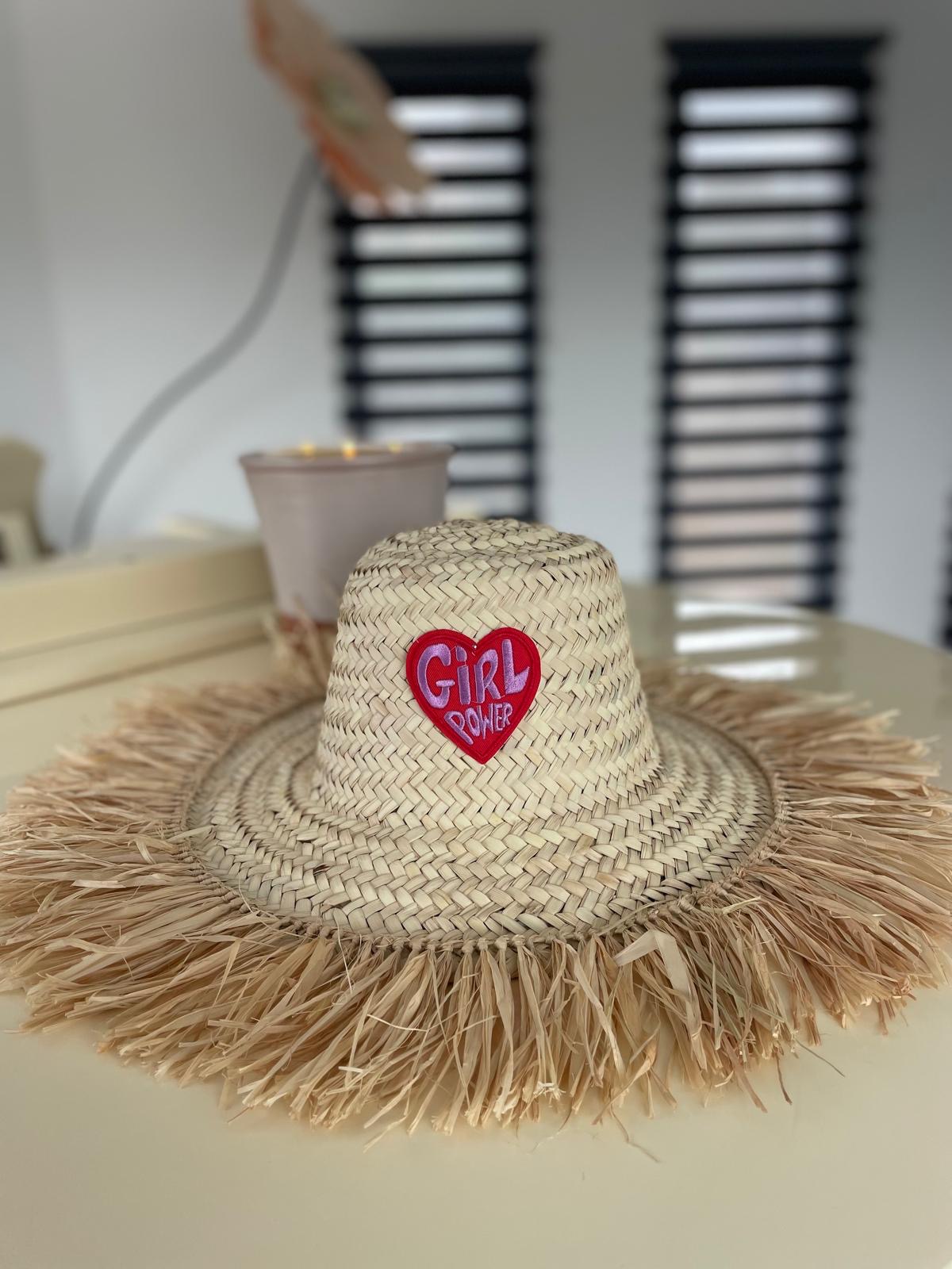 Chapeau à franges GIRL POWER